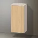 Duravit Zencha középmagas szekrény 81,9x40 cm, jobbos, natúr tölgy/matt taupe ZE1350R30830000
