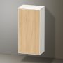 Duravit Zencha középmagas szekrény 81,9x40 cm, jobbos, natúr tölgy/matt fehér ZE1350R30840000