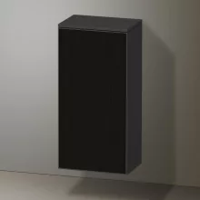   Duravit Zencha középmagas szekrény 81,9x40 cm, jobbos, texturált fekete/matt grafit ZE1350R63800000
