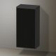 Duravit Zencha középmagas szekrény 81,9x40 cm, jobbos, texturált fekete/matt grafit ZE1350R63800000