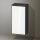 Duravit Zencha középmagas szekrény 81,9x40 cm, jobbos, fehér üveg/matt grafit ZE1350R64800000