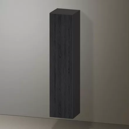 Duravit Zencha magas szekrény 176x40 cm, balos, fekete tölgy/matt grafit ZE1352L16800000
