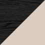 Duravit Zencha magas szekrény 176x40 cm, balos, fekete tölgy/matt taupe ZE1352L16830000