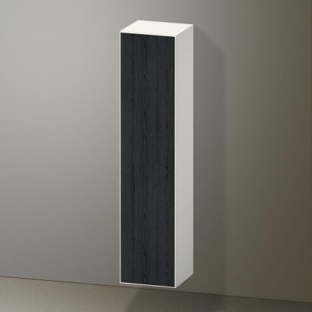 Duravit Zencha magas szekrény 176x40 cm, balos, fekete tölgy/matt fehér ZE1352L16840000