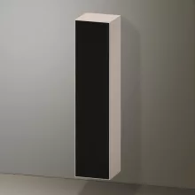   Duravit Zencha magas szekrény 176x40 cm, balos, struktúrált fekete /matt taupe ZE1352L63830000