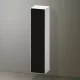 Duravit Zencha magas szekrény 176x40 cm, balos, struktúrált fekete/matt fehér ZE1352L63840000