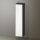 Duravit Zencha magas szekrény 176x40 cm, balos, fehér üveg/matt grafit ZE1352L64800000