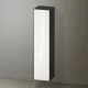 Duravit Zencha magas szekrény 176x40 cm, balos, fehér üveg/matt grafit ZE1352L64800000