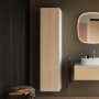 Duravit Zencha magas szekrény 176x40 cm, jobbos, natur tölgy/matt fehér  ZE1352R30840000