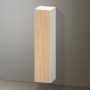 Duravit Zencha magas szekrény 176x40 cm, jobbos, natur tölgy/matt fehér  ZE1352R30840000
