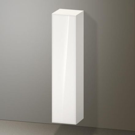 Duravit Zencha magas szekrény 176x40 cm, jobbos, fehér üveg/matt fehér ZE1352R64840000
