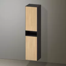   Duravit Zencha magas szekrény 176x40 cm, balos, natur tölgy/matt grafit ZE1353L30800000