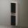 Duravit Zencha magas szekrény 176x40 cm, balos, struktúrált fekete/matt taupe ZE1353L63830000