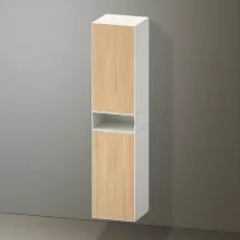   Duravit Zencha magas szekrény 176x40 cm, jobbos, natur tölgy/matt fehér ZE1353R30840000