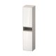 Duravit Zencha magas szekrény 176x40 cm, jobbos, fehér üveg/matt taupe ZE1353R64830000