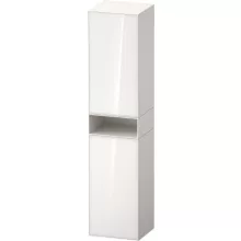   Duravit Zencha magas szekrény 176x40 cm, jobbos, fehér üveg/matt fehér ZE1353R64840000