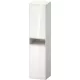 Duravit Zencha magas szekrény 176x40 cm, jobbos, fehér üveg/matt fehér ZE1353R64840000