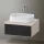 Duravit Zencha alsószekrény 65x55 cm 1 fiókkal, fiókrendező nélkül, fekete tölgy/matt taupe ZE4810016830000