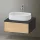 Duravit Zencha alsószekrény 65x55 cm 1 fiókkal, fiókrendező nélkül, natúr tölgy/matt grafit ZE4810030800000