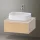 Duravit Zencha alsószekrény 65x55 cm 1 fiókkal, fiókrendező nélkül, natúr tölgy/matt taupe ZE4810030830000