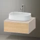 Duravit Zencha alsószekrény 65x55 cm 1 fiókkal, fiókrendező nélkül, natúr tölgy/matt taupe ZE4810030830000