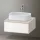 Duravit Zencha alsószekrény 65x55, fiókrendező nélkül, fehér üveg/matt taupe ZE4810064830000