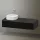 Duravit Zencha balos alsószekrény 130, fiókrendező nélkül, strukturált fekete/matt grafit ZE4812L63800000