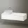 Duravit Zencha balos alsószekrény 130, fiókrendező nélkül, fehér üveg/matt fehér ZE4812L64840000