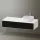 Duravit Zencha jobbos alsószekrény 130, fiókrendező nélkül, strukturált fekete/matt fehér ZE4812R63840000