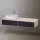 Duravit Zencha balos alsószekrény 160, fiókrendező nélkül, fekete tölgy/matt taupe ZE4814L16830000