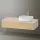 Duravit Zencha jobbos alsószekrény 130, fiókrendező nélkül, natúr tölgy/matt taupe ZE4817030830000