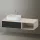 Duravit Zencha balos alsószekrény 130, fiókrendező nélkül, fekete tölgy/matt taupe ZE4818016830000