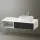 Duravit Zencha jobbos alsószekrény 130, fiókrendező nélkül, fekete tölgy/matt fehér ZE4819016840000
