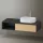 Duravit Zencha jobbos alsószekrény 130, fiókrendező nélkül, natúr tölgy/matt grafit ZE4819030800000