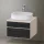 Duravit Zencha alsószekrény 65, fiókrendező nélkül, fekete tölgy/matt taupe ZE4820016830000