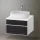 Duravit Zencha alsószekrény 65, fiókrendező nélkül, fekete tölgy/matt fehér ZE4820016840000