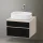 Duravit Zencha alsószekrény 65, fiókrendező nélkül, texturált fekete/matt taupe ZE4820063830000