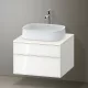 Duravit Zencha alsószekrény 65, fiókrendező nélkül, fehér üveg/matt fehér ZE4820064840000