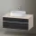 Duravit Zencha alsószekrény 100, fiókrendező nélkül, fekete tölgy/matt taupe ZE4821016830000