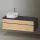Duravit Zencha balos alsószekrény 130, fiókrendező nélkül, natúr tölgy/matt grafit ZE4822L30800000