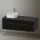 Duravit Zencha balos alsószekrény 130, fiókrendező nélkül, strukturált fekete/matt grafit ZE4822L63800000