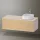 Duravit Zencha jobbos alsószekrény 130, fiókrendező nélkül, natúr tölgy/matt taupe ZE4822R30830000