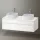 Duravit Zencha alsószekrény 130, fiókrendező nélkül, fehér üveg/matt fehér ZE4823B64840000