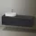 Duravit Zencha balos alsószekrény 160, fiókrendező nélkül, fekete tölgy/matt grafit ZE4824L16800000