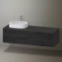 Duravit Zencha balos alsószekrény 160, fiókrendező nélkül, fekete tölgy/matt grafit ZE4824L16800000