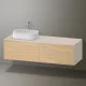 Duravit Zencha balos alsószekrény 160, fiókrendező nélkül, natúr tölgy/matt taupe ZE4824L30830000