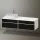 Duravit Zencha balos alsószekrény 160, fiókrendező nélkül, strukturált fekete/matt fehér ZE4824L63840000