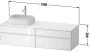 Duravit Zencha jobbos alsószekrény 160, fiókrendező nélkül, strukturált fekete/matt fehér ZE4824R63840000