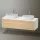 Duravit Zencha fiókos alsószekrény 160, fiókrendező nélkül, natúr tölgy/matt fehér ZE4825B30840000