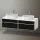 Duravit Zencha fiókos alsószekrény 160, fiókrendező nélkül, strukturált fekete/matt fehér ZE4825B63840000
